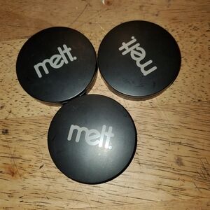 Melt Cosmetics Trio of Black Compacts